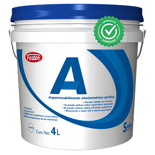 FESTER A5 IMPERMEABILIZANTE ACRILICO