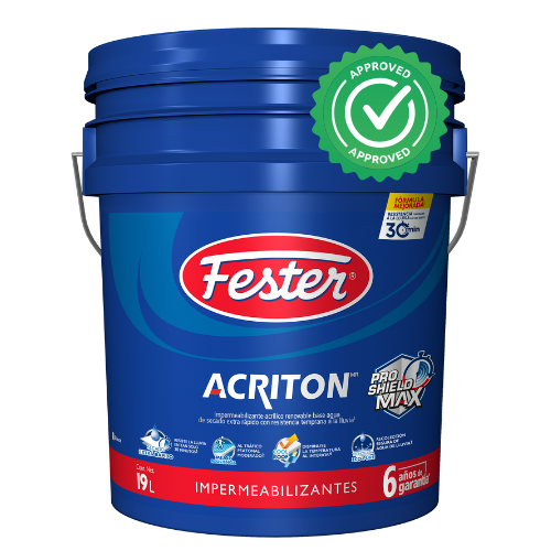 ACRITON PRO SHIELD MAX 6 AÑOS IMPERMEABILIZANTE ACRILICO