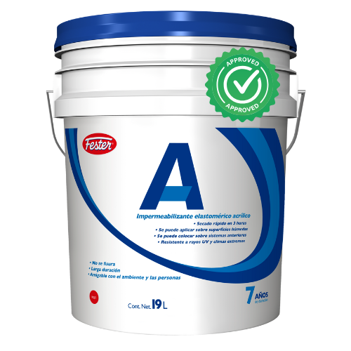 FESTER A7 IMPERMEABILIZANTE ACRILICO