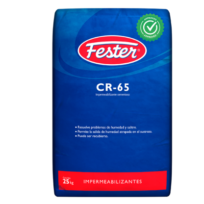 FESTER CR-65 25 KG IMPERMEABILIZANTE CEMENTOSO
