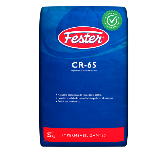 FESTER CR-65 25 KG IMPERMEABILIZANTE CEMENTOSO