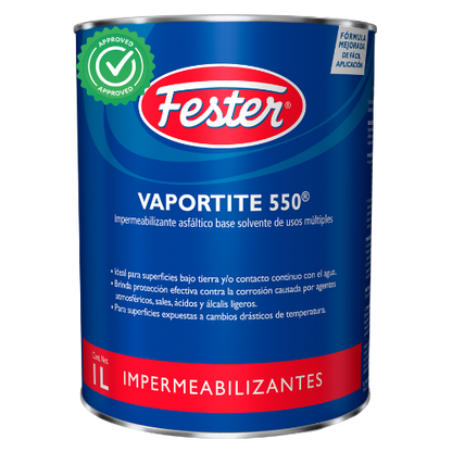 FESTER VAPORTITE 550 IMPERMEABILIZANTE ASFÁLTICO