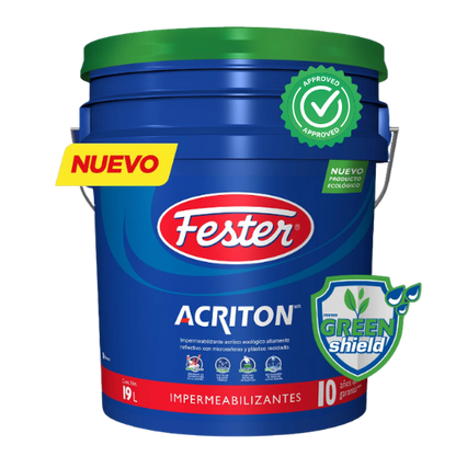 ACRITON GREEN SHIELD 19L IMPERMEABILIZANTE ACRILICO TERMICO