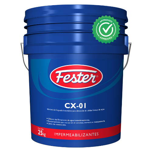 FESTER CX-01 OBTURADOR DE SALIDAS FRANCAS DE AGUA