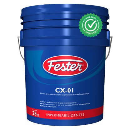 FESTER CX-01 OBTURADOR DE SALIDAS FRANCAS DE AGUA
