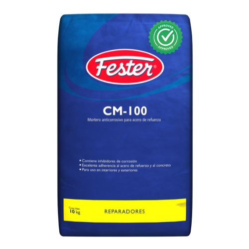 FESTER CM-100 MORTERO INHIBIDOR DE CORROSIÓN 10 KG