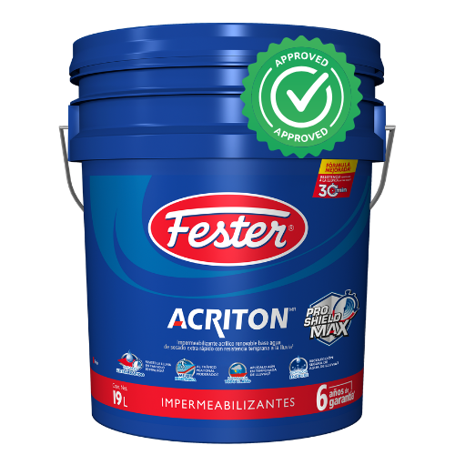 ACRITON PRO SHIELD MAX 6 AÑOS IMPERMEABILIZANTE ACRILICO