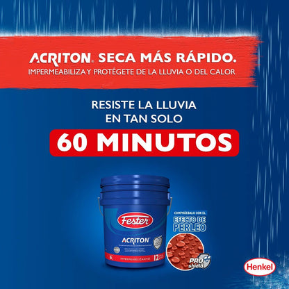 ACRITON PRO SHIELD MAX 12 AÑOS IMPERMEABILIZANTE ACRILICO