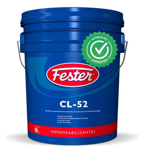 FESTER CL-52 Membrana impermeable monocomponente secado extra rápido