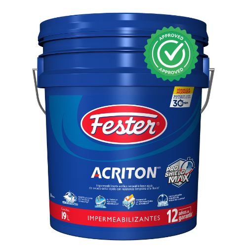 ACRITON PRO SHIELD MAX 12 AÑOS IMPERMEABILIZANTE ACRILICO