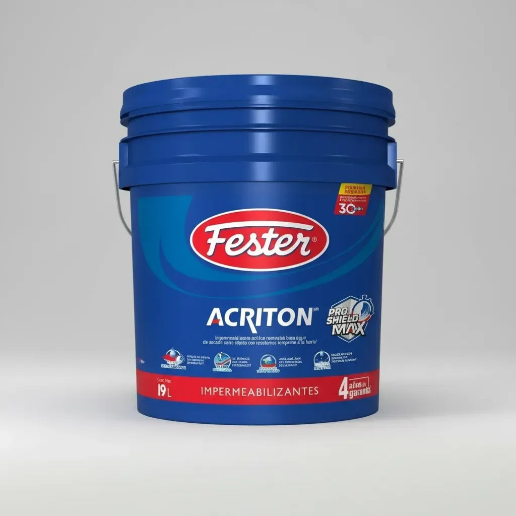 ACRITON PRO SHIELD MAX 4 AÑOS IMPERMEABILIZANTE ACRILICO