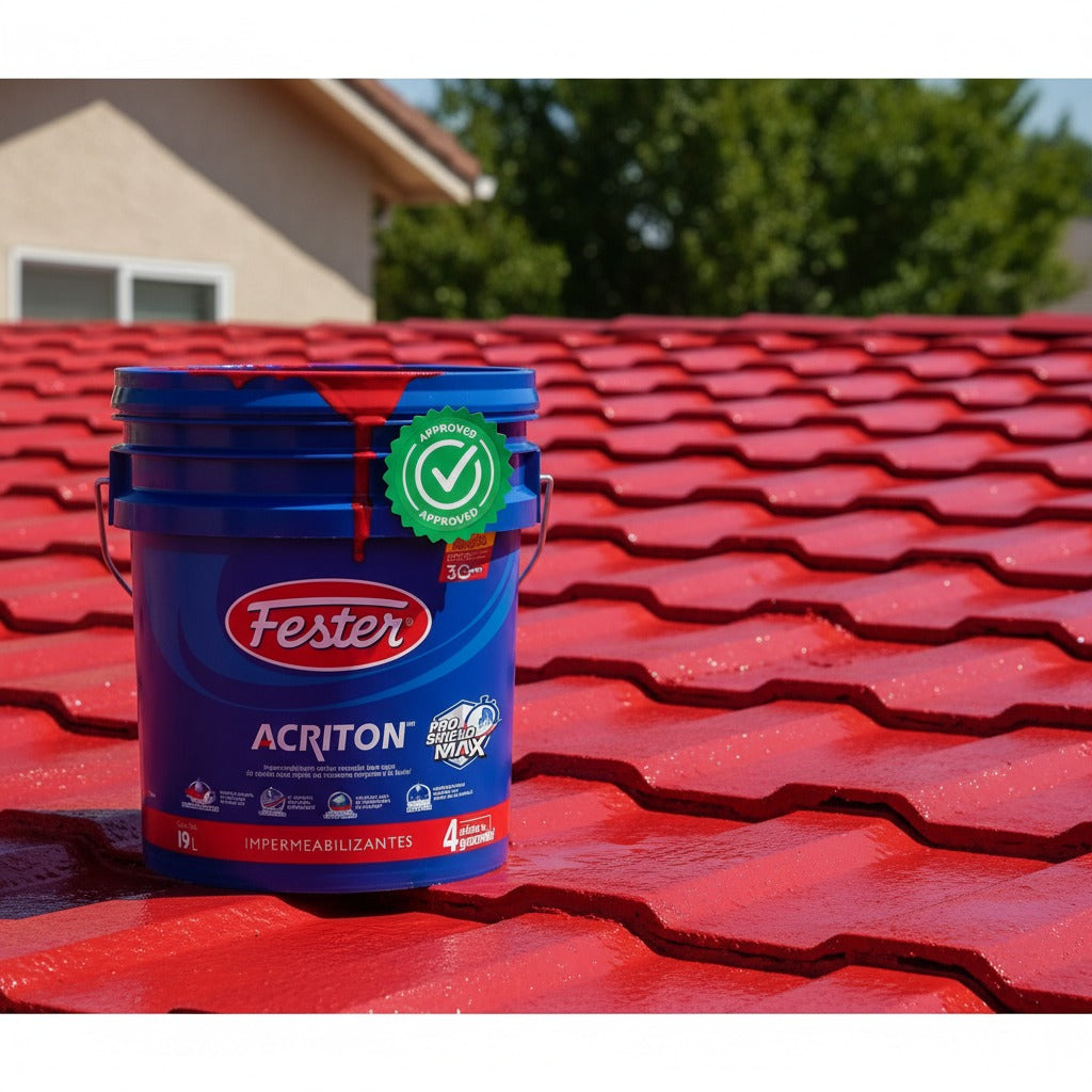 ACRITON PRO SHIELD MAX 4 AÑOS IMPERMEABILIZANTE ACRILICO