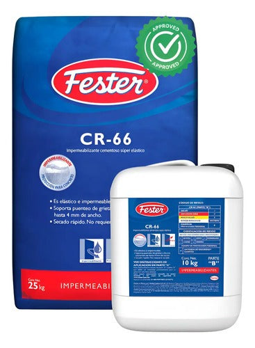 FESTER CR-66 IMPERMEABILIZANTE CEMENTOSO FLEXIBLE