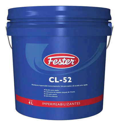 FESTER CL-52 Membrana impermeable monocomponente secado extra rápido